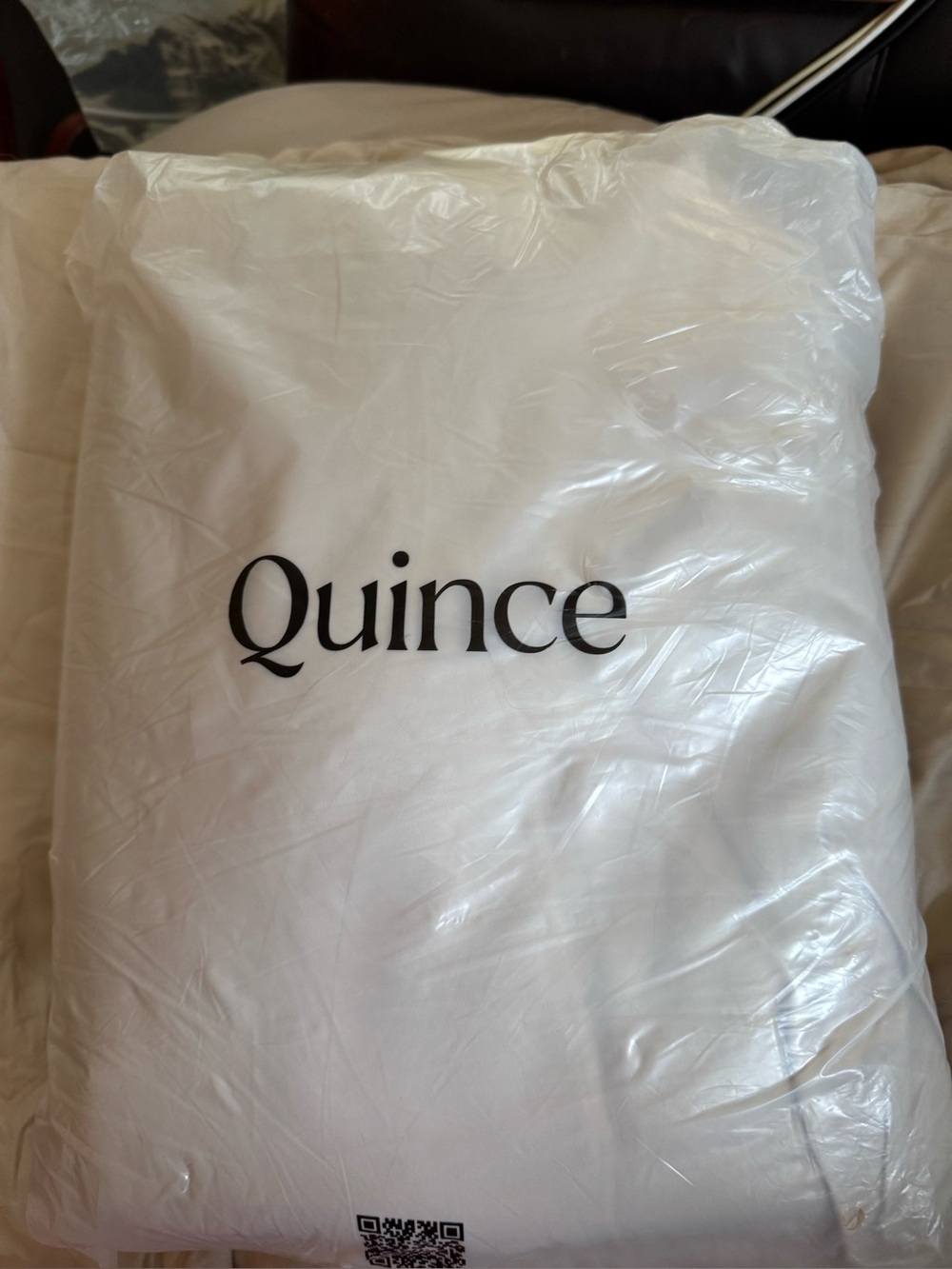 NIB Quince Cooling Organic Bamboo King Sheet Set - Sand